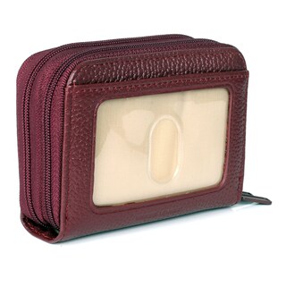 Foto 4 | Foto 4 | Billetera Julia Buxton Usa Hudson En Cuero Rojo Suave Como Mantequilla - Venta Internacional.