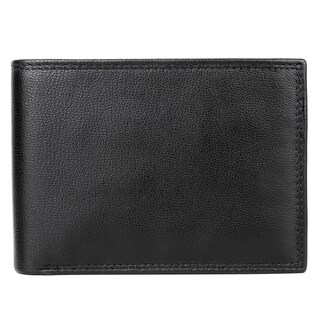 Foto 2 | Foto 2 | Billetera Buxton Con Emblema De Doble Carné Color Negro - Venta Internacional.