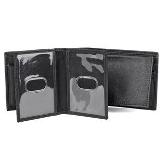 Foto 4 | Foto 4 | Billetera Buxton Con Emblema De Doble Carné Color Negro - Venta Internacional.