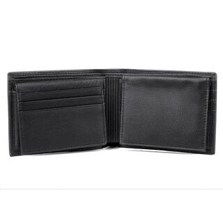Foto 5 | Foto 5 | Billetera Buxton Con Emblema De Doble Carné Color Negro - Venta Internacional.