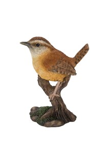Foto 1 | Foto 1 | Figura Hi-line Gift Carolina Wren Bird On Stump - Venta Internacional.