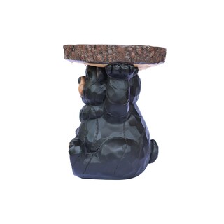 Foto 3 | Foto 3 | Soporte Para Plantas Con Forma De Estatua De Oso Hi-line Gift Ltd. Con Luz Solar - Venta Internacional.