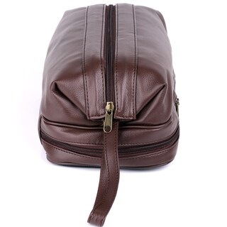 Foto 5 | Foto 5 | Kit De Viaje Dopp Jumbo De Cuero Vegano Negro Con Artículos Adicionales - Venta Internacional.