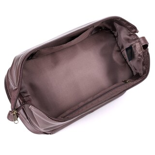 Foto 7 | Foto 7 | Kit De Viaje Dopp Jumbo De Cuero Vegano Negro Con Artículos Adicionales - Venta Internacional.