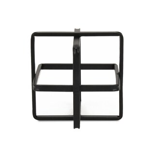 Foto 4 | Foto 4 | Decor Cube Cheung's Alle  Negro  Grande  15 Cm  Diseño Metálico - Venta Internacional.