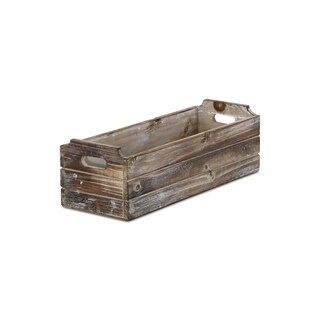 Foto 1 | Foto 1 | Maceta Con Repisa De Madera Cheung's Fp-3505 Color Marrón 36 X 13 X 10 Cm - Venta Internacional.