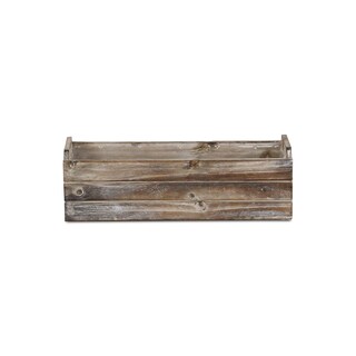 Foto 3 | Foto 3 | Maceta Con Repisa De Madera Cheung's Fp-3505 Color Marrón 36 X 13 X 10 Cm - Venta Internacional.
