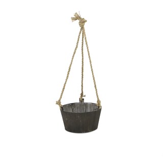 Foto 1 | Foto 1 | Cubo Redondo De Madera Planter Cheung's Fp-3693 28 X 28 X 13 Cm - Venta Internacional.