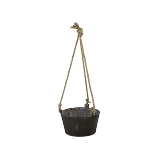 Foto 3 | Foto 3 | Cubo Redondo De Madera Planter Cheung's Fp-3693 28 X 28 X 13 Cm - Venta Internacional.