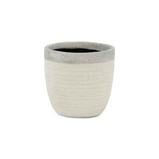 Foto 1 | Foto 1 | Maceta Esmaltada Estilo Mosaico 5777s De Planter Cheung 11 X 10 X 7 Cm - Venta Internacional.