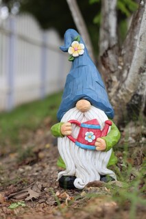 Foto 1 | Foto 1 | Figura De Gnomo Jardinero De Hi-line Gift Ltd. 15 Cm Duradera - Venta Internacional.
