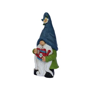 Foto 2 | Foto 2 | Figura De Gnomo Jardinero De Hi-line Gift Ltd. 15 Cm Duradera - Venta Internacional.