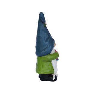 Foto 5 | Foto 5 | Figura De Gnomo Jardinero De Hi-line Gift Ltd. 15 Cm Duradera - Venta Internacional.