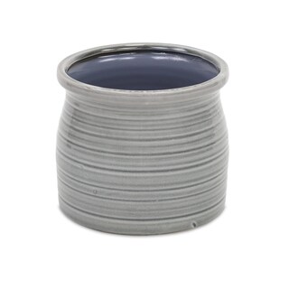 Foto 2 | Foto 2 | Cerámica Curva Hecha A Mano De Planter Cheung Gris - Venta Internacional.