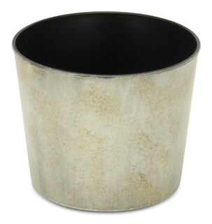 Foto 3 | Foto 3 | Maceta Moderna Redonda De Plástico Gris De 7 Pulgadas De Cheung - Venta Internacional.