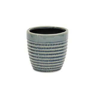 Foto 3 | Foto 3 | Maceta Grande Cónica Azul Idola De Planter Cheung - Venta Internacional.