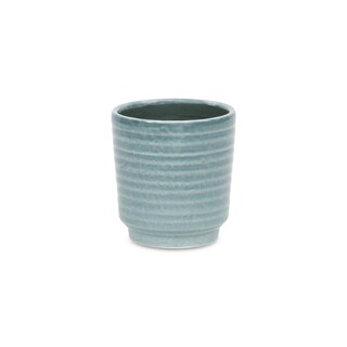 Foto 1 | Foto 1 | Cerámica Ondulada Verde Celadón De Planter Cheung - Venta Internacional.