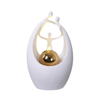 Foto 2 | Foto 2 | Fuente De Mesa Triple Pequeña Hi-line Gift Ltd Led Dorado - Venta Internacional.