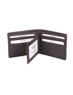 Foto 2 | Foto 2 | Cartera Plegable Para Hombre Karla Hanson Espresso Rfid Leather - Venta Internacional.