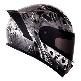 Foto 2 | Foto 2 | Casco Roda Drift Negro Carnage Cerrado Mica Humo Svs Negro