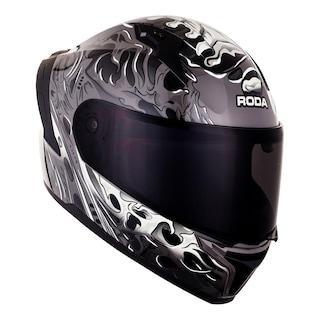 Foto 3 | Foto 3 | Casco Roda Drift Negro Carnage Cerrado Mica Humo Svs Negro