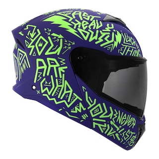 Foto 2 | Foto 2 | Casco Roda Booster Morado Mate Riddle Mica Humo S Aba Svs Multicolor