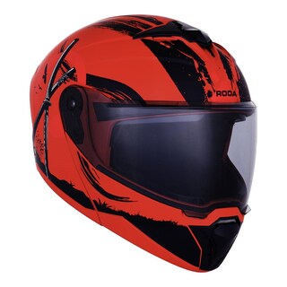 Foto 3 | Foto 3 | Casco Roda Booster Rojo Mate Sun Mica Humo S Abatible Svs Rojo