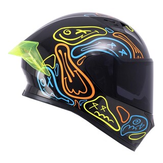 Foto 2 | Foto 2 | Casco Roda Course Negro Rojo Ghost Mica Humo Cerrado Svs Negro