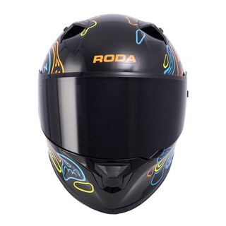 Foto 3 | Foto 3 | Casco Roda Course Negro Rojo Ghost Mica Humo Cerrado Svs Negro