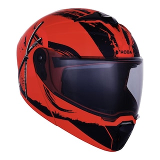 Foto 3 | Foto 3 | Casco Roda Booster Rojo Mate Sun Mica Humo S Abatible Svs Rojo
