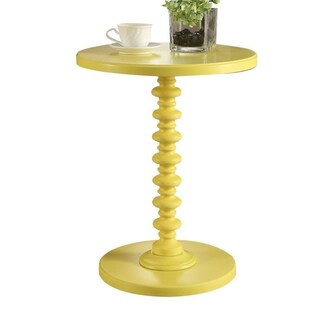 Foto 1 | Foto 1 | Mesa Auxiliar Acton De Acme Color Amarillo - Venta Internacional.