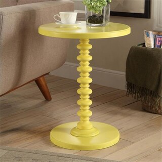 Foto 2 | Foto 2 | Mesa Auxiliar Acton De Acme Color Amarillo - Venta Internacional.