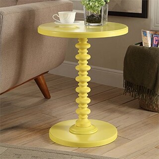 Foto 4 | Foto 4 | Mesa Auxiliar Acton De Acme Color Amarillo - Venta Internacional.