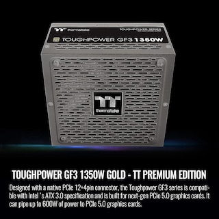 Foto 2 | Foto 2 | Fuente De Alimentación Thermaltake Toughpower Gf3 1350w 80+ Gold - Venta Internacional.
