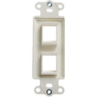 Foto 2 | Foto 2 | Vanco Placa De Pared Multimedia Con 2 Puertos Insertables Blanca - Venta Internacional.