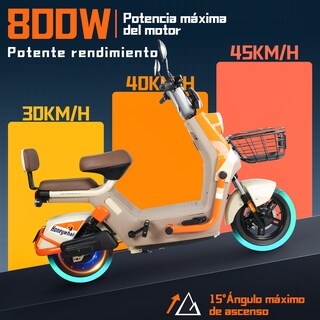 Foto 2 | Foto 2 | Motobici Eléctrica Honey Whale Kc Pro Amarillo