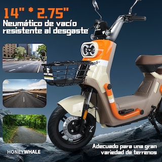 Foto 4 | Foto 4 | Motobici Eléctrica Honey Whale Kc Pro Amarillo