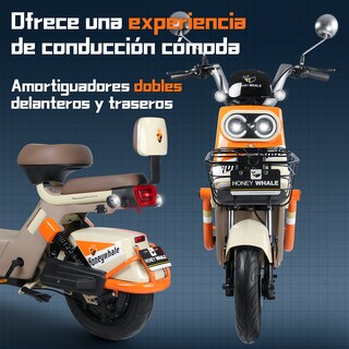 Foto 6 | Foto 6 | Motobici Eléctrica Honey Whale Kc Pro Amarillo