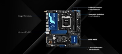 Foto 4 | Foto 4 | Asrock B850m-x Wifi R2.0 Am5 Micro-atx Ddr5 8200+ Pcie 5.0 - Venta Internacional.