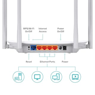 Foto 6 | Foto 6 | Router Wifi Tp-link Ac1200 Archer A54 De Doble Banda 1200 Mbps - Venta Internacional.