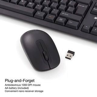 Foto 4 | Foto 4 | Combo De Teclado Y Ratón Inalámbrico Verbatim Usb Numérico De 2 4 Ghz - Venta Internacional.