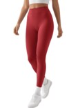Legging De Mujer Mallones Leggins Mayon Lic-071 Rojo Mallas Térmico