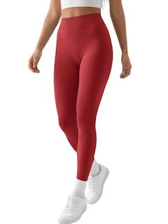 Foto 1 | Foto 1 | Legging De Mujer Mallones Leggins Mayon Lic-071 Rojo Mallas Térmico