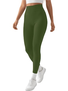 Foto 1 | Foto 1 | Legging De Mujer Mallones Leggins Mayon Lic-071 Verde Militar Mallas Térmico