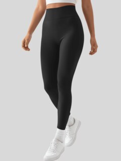 Foto 7 | Foto 7 | Legging De Mujer Mallones Leggins Mayon Lic-071 Negro Mallas Térmico