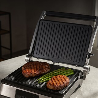 Foto 8 | Foto 8 | Parrilla Grill Sandwichera Con Apertura 180° Y Placas Intercambiables Avera Ge01