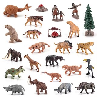 Foto 1 | Foto 1 | Juego De Figuras De Animales Prehistóricos 24 Piezas Juego De Pvc Para Niños - Venta Internacional.