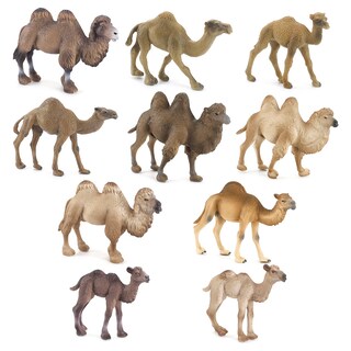 Foto 1 | Foto 1 | Juego De Figuras De Camello 10 Piezas Realistas De Pvc Animales Del Desierto Para Niños De 3 Año - Venta Internacional.