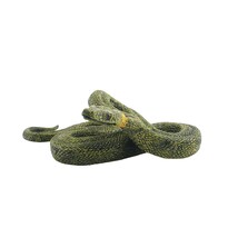 Figura De Juguete Con Forma De Serpiente Pitón Verde Realista Para Niños Mayores De 3 Años - Venta Internacional.