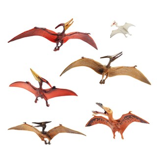 Foto 1 | Foto 1 | Set De Figuras De Pterosaurio Realista Dinosaurio Pterodáctilo Para Niños X6 - Venta Internacional.